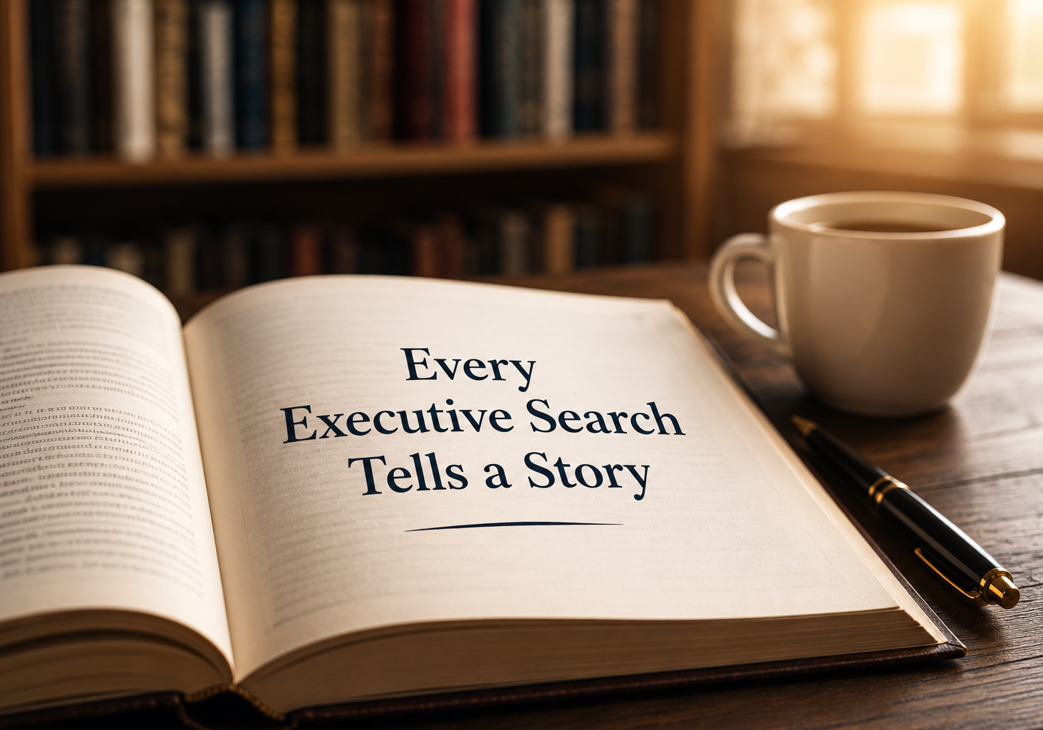 Every Executive Search Tells a Story