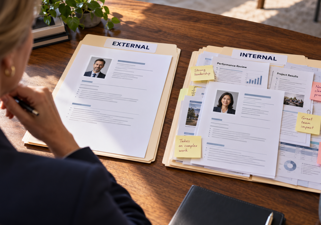 Internal vs External Candidates
