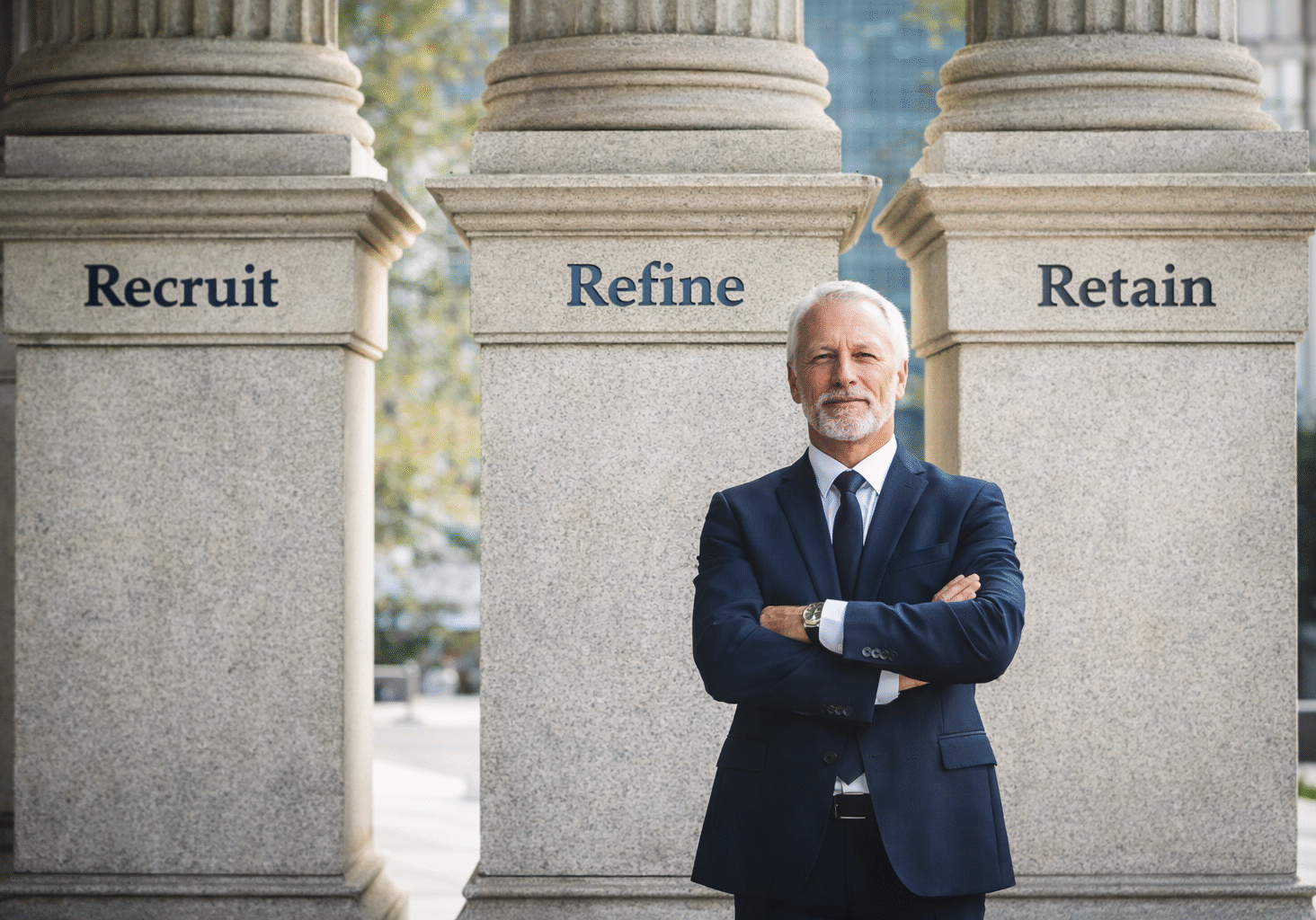 Recruit refine retain exec